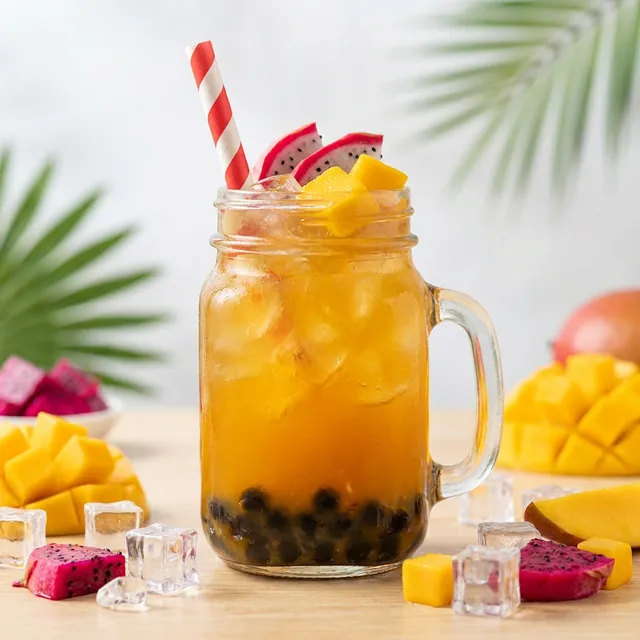 Mango Dragon Boba